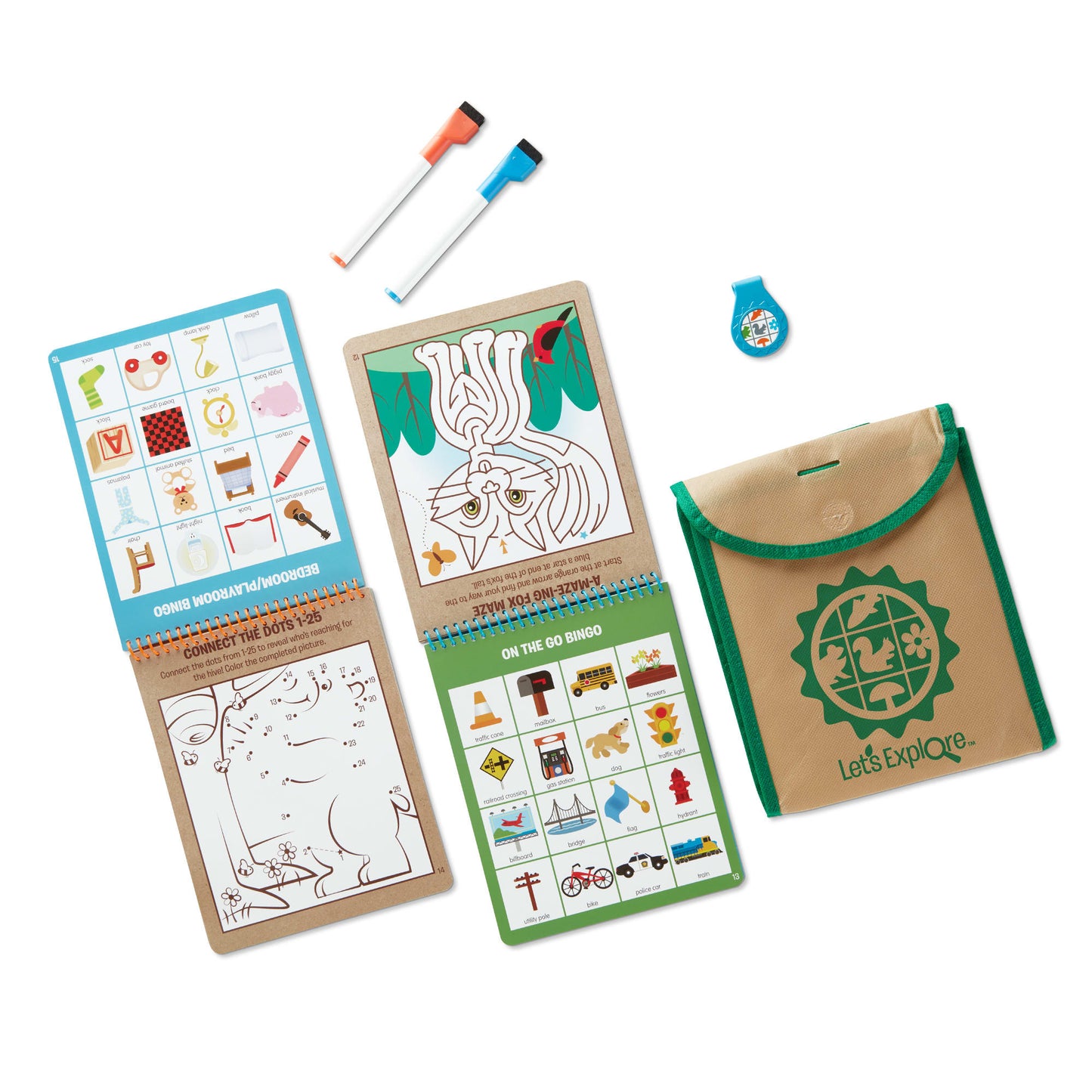 Let's Explore Seek & Find Bingo Play Set
