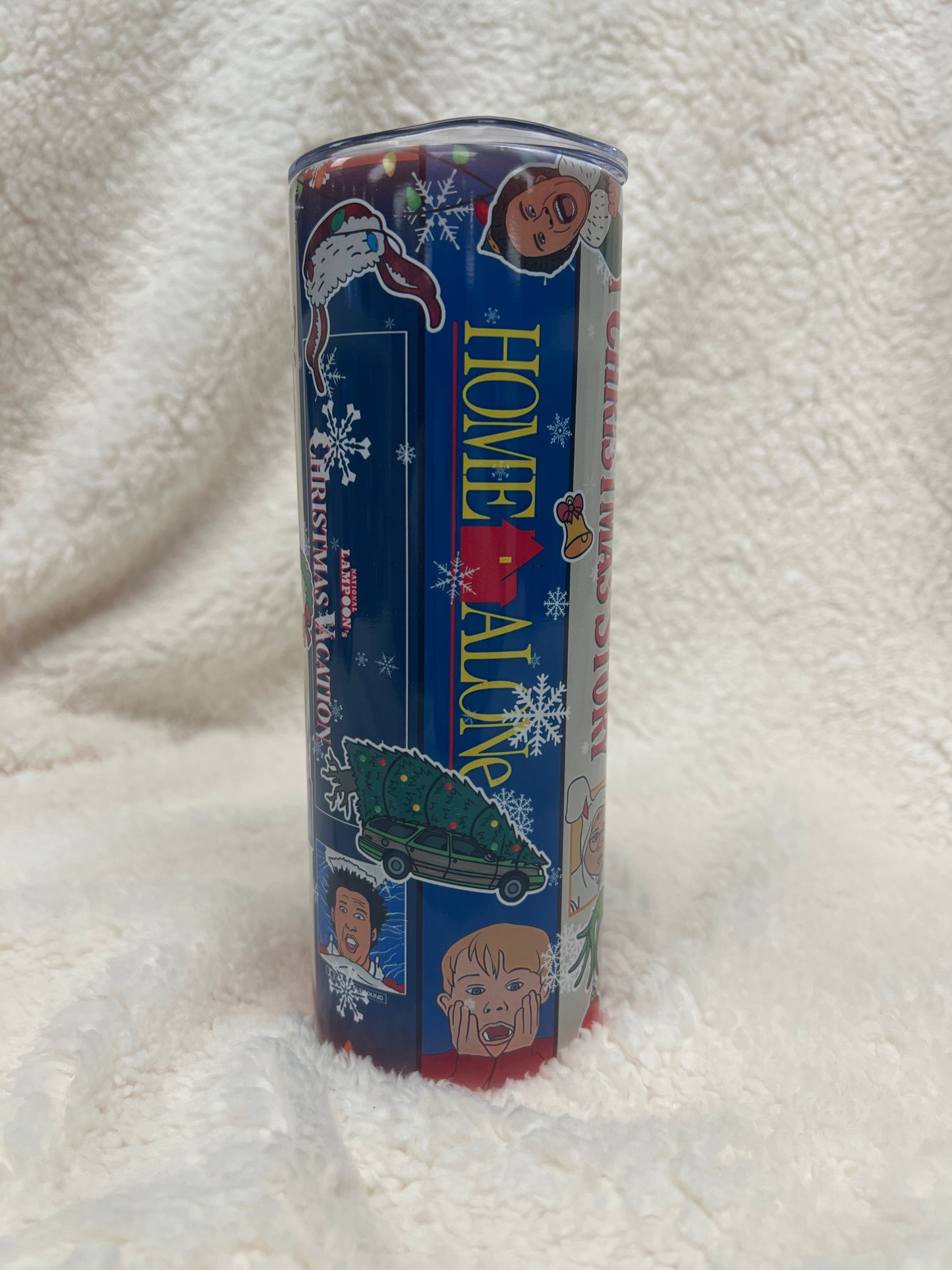 CHRISTMAS MOVIE 20OZ TUMBLER
