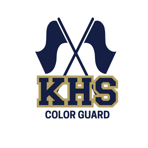 Knoch Colorguard Flag KHS Design Long Sleeve Tee
