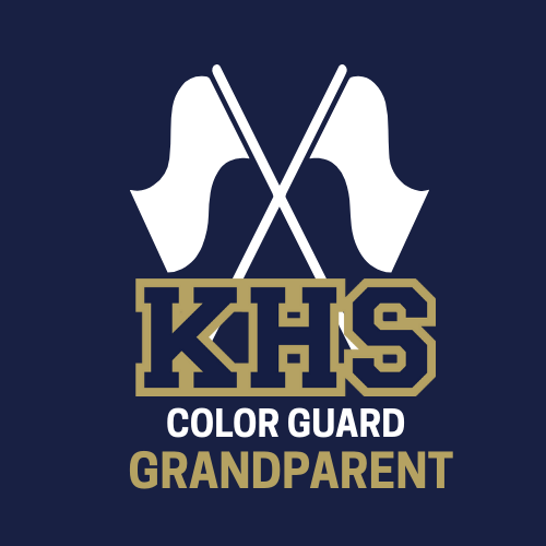 Knoch Colorguard Flag KHS Design Sweatshirt - Crew Neck Sweatshirt