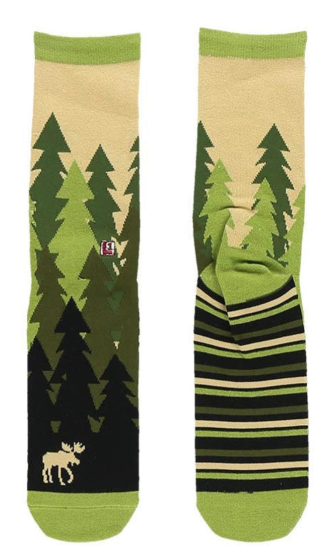 Forest Crew Socks