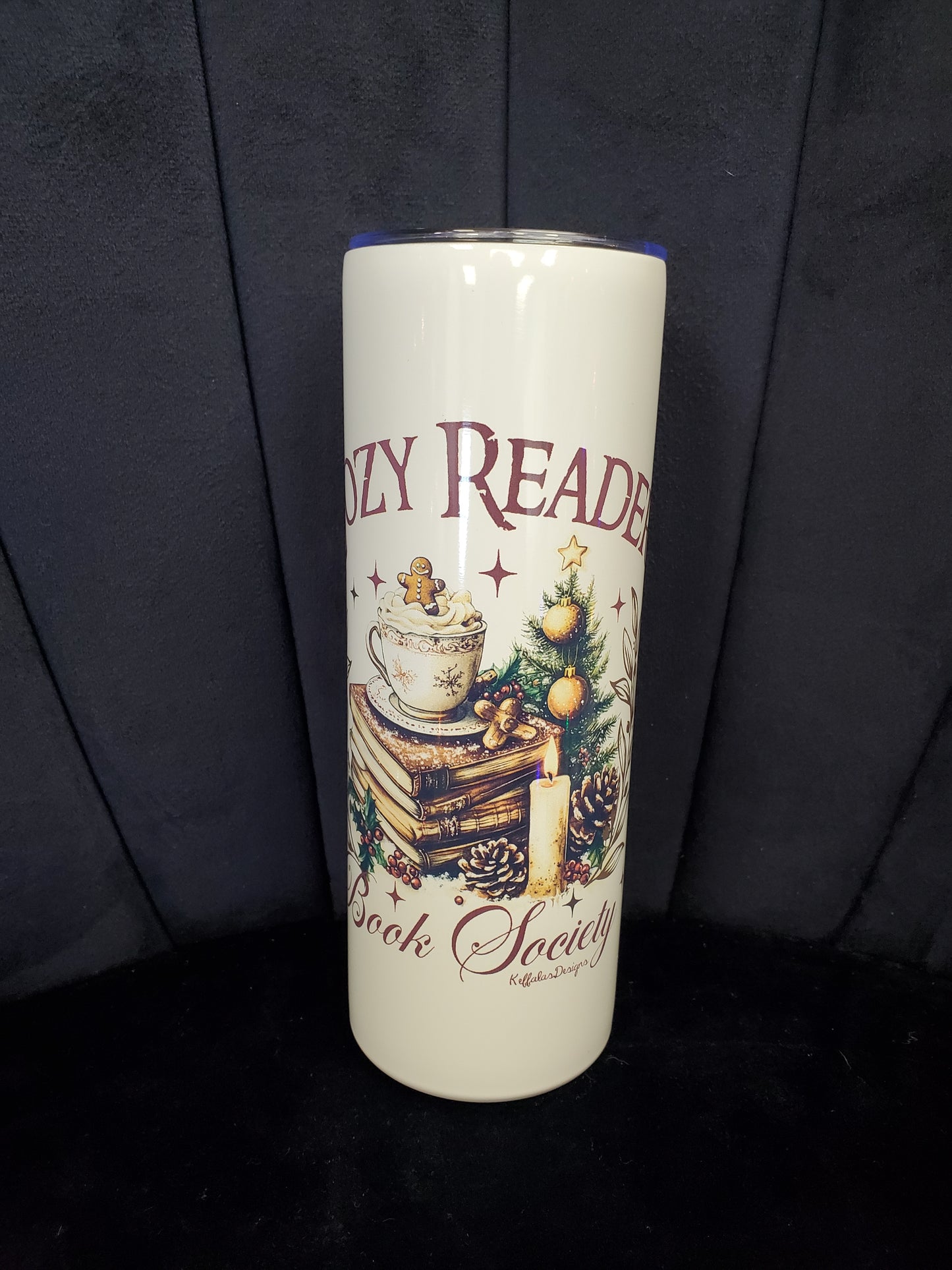 Cozy Reader Book Society 20oz TUMBLERi