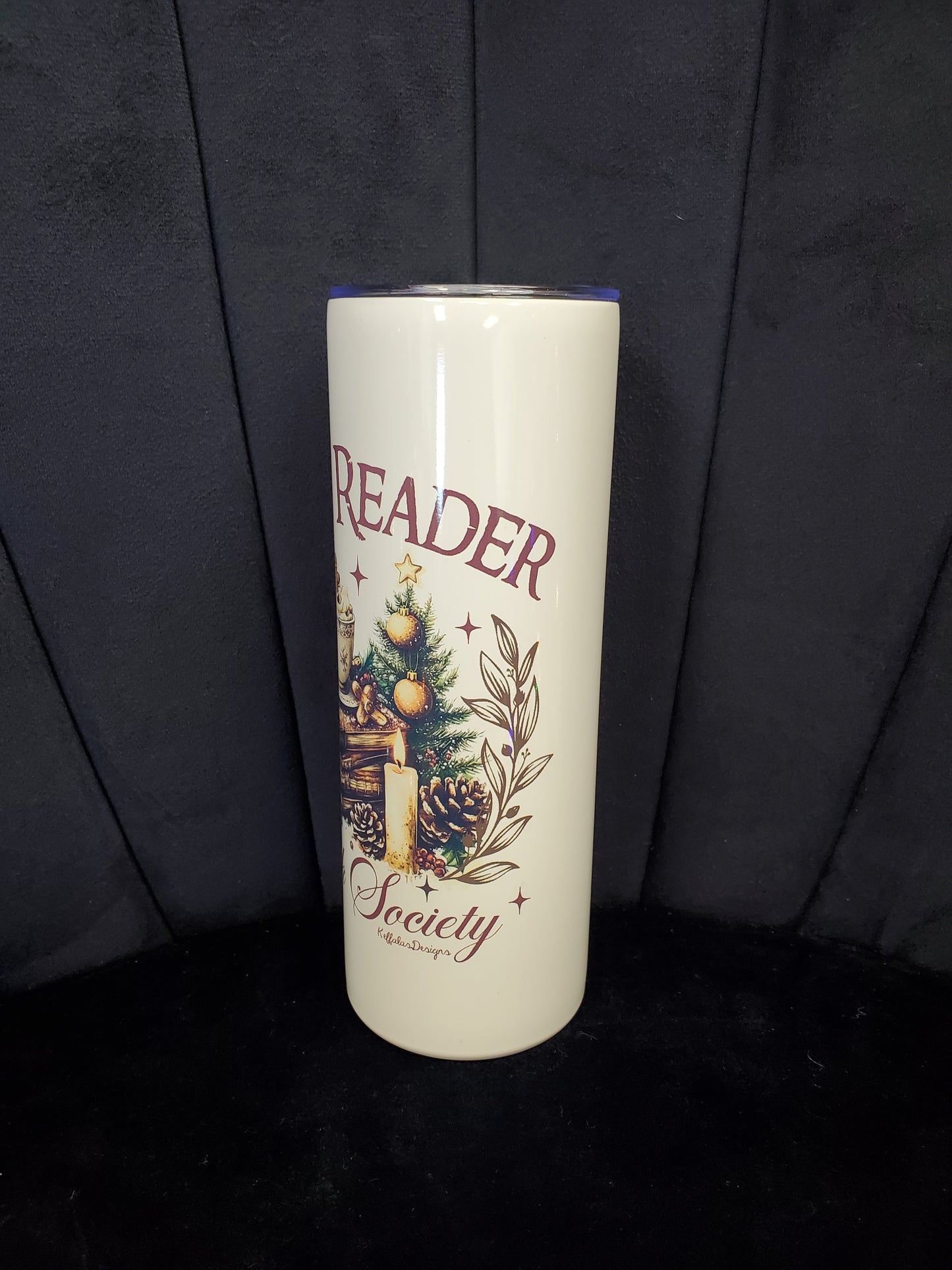 Cozy Reader Book Society 20oz TUMBLERi