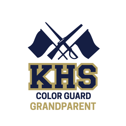 Knoch Colorguard Flag, Knife and Sword Design Long Sleeve Tee