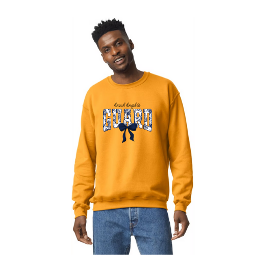Knoch Colorguard Bow Design Sweatshirt, Tee and Long Sleeve Styles