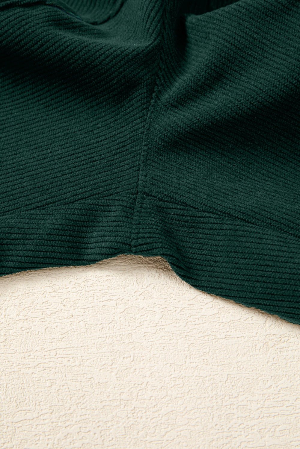 Evergreen Corduroy V Neck Sleeveless Jumpsuit