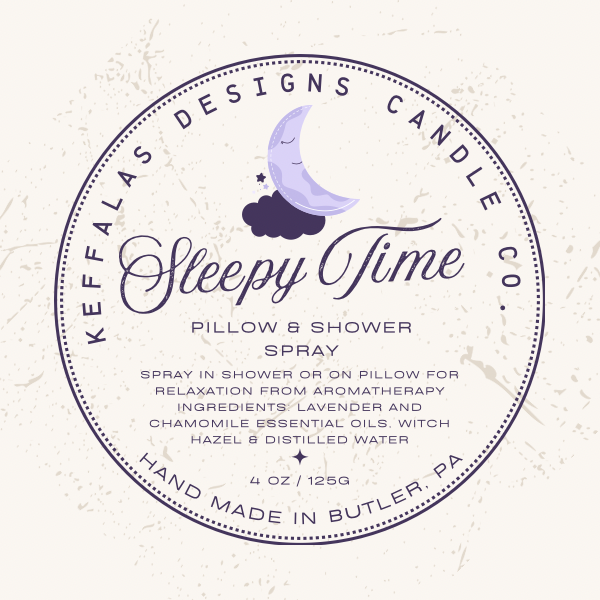 KD Candle Co-Pillow and Shower Spray