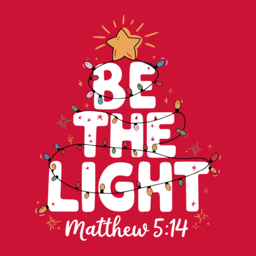 PCA Be The Light Christmas Design