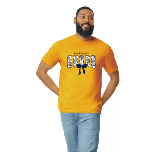 Knoch Colorguard Bow Design Sweatshirt, Tee and Long Sleeve Styles