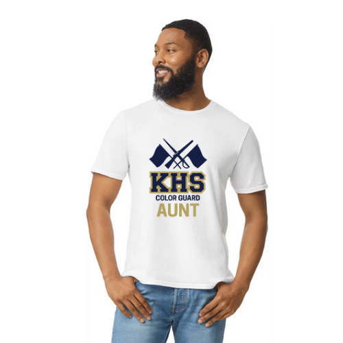 Knoch Colorguard Flag, Knife and Sword Design Short Sleeve