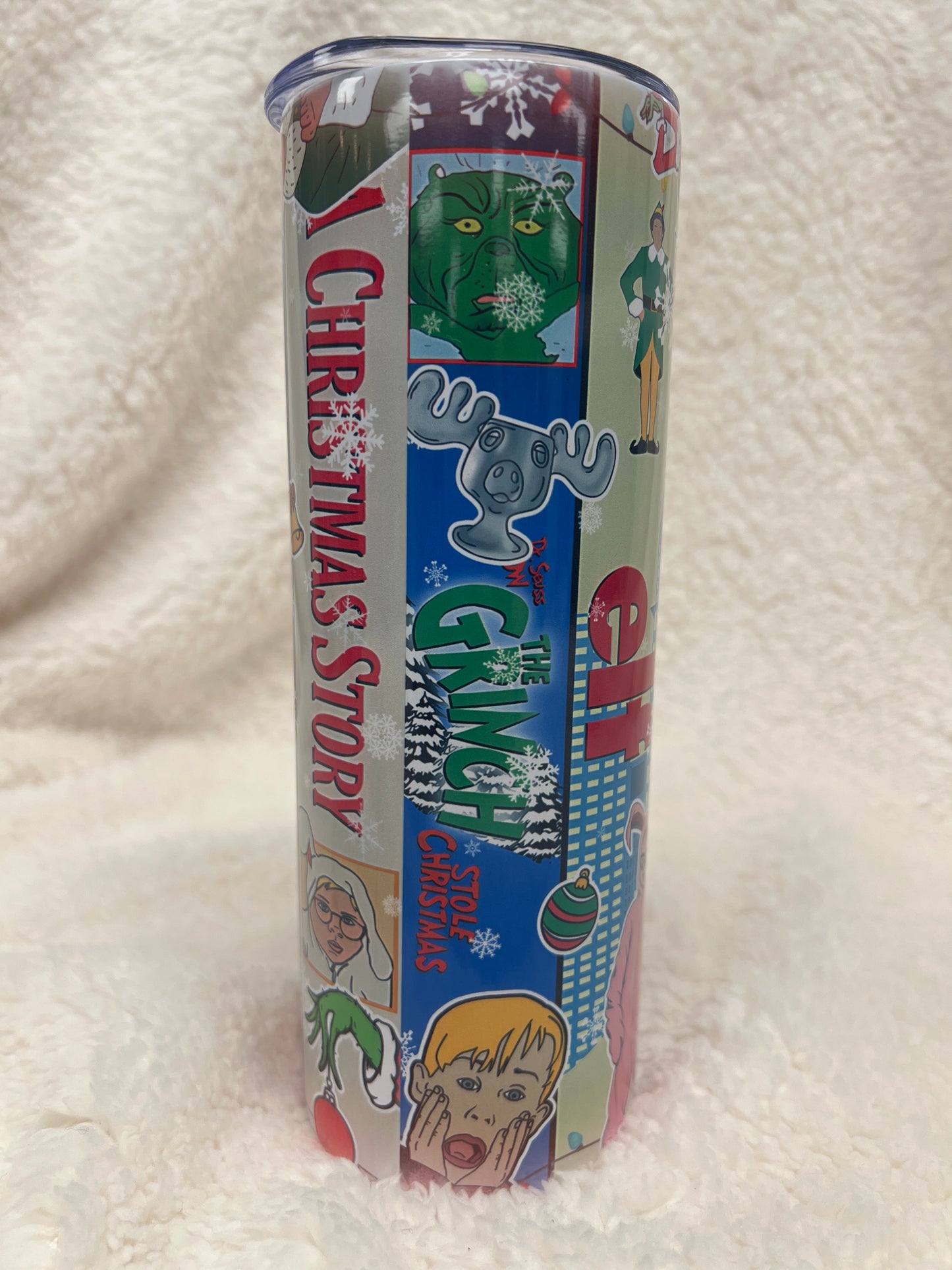 CHRISTMAS MOVIE 20OZ TUMBLER