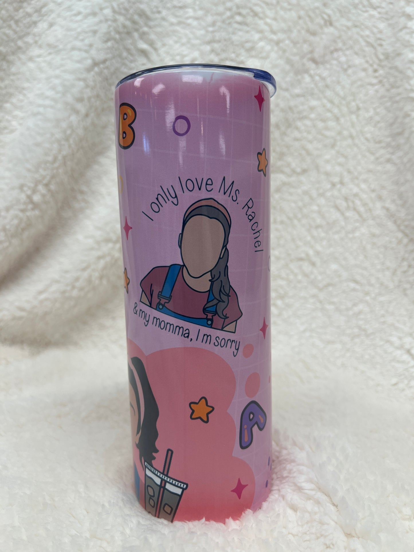 MS. RACHEL & ICED COFFEE 20OZ TUMBLER