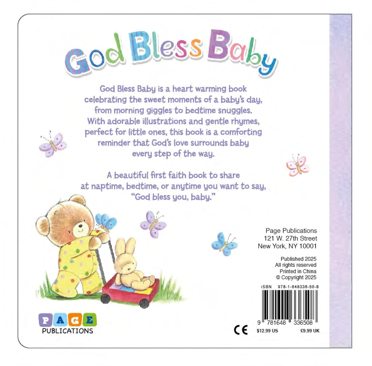 God Bless Baby (Padded Board Book)