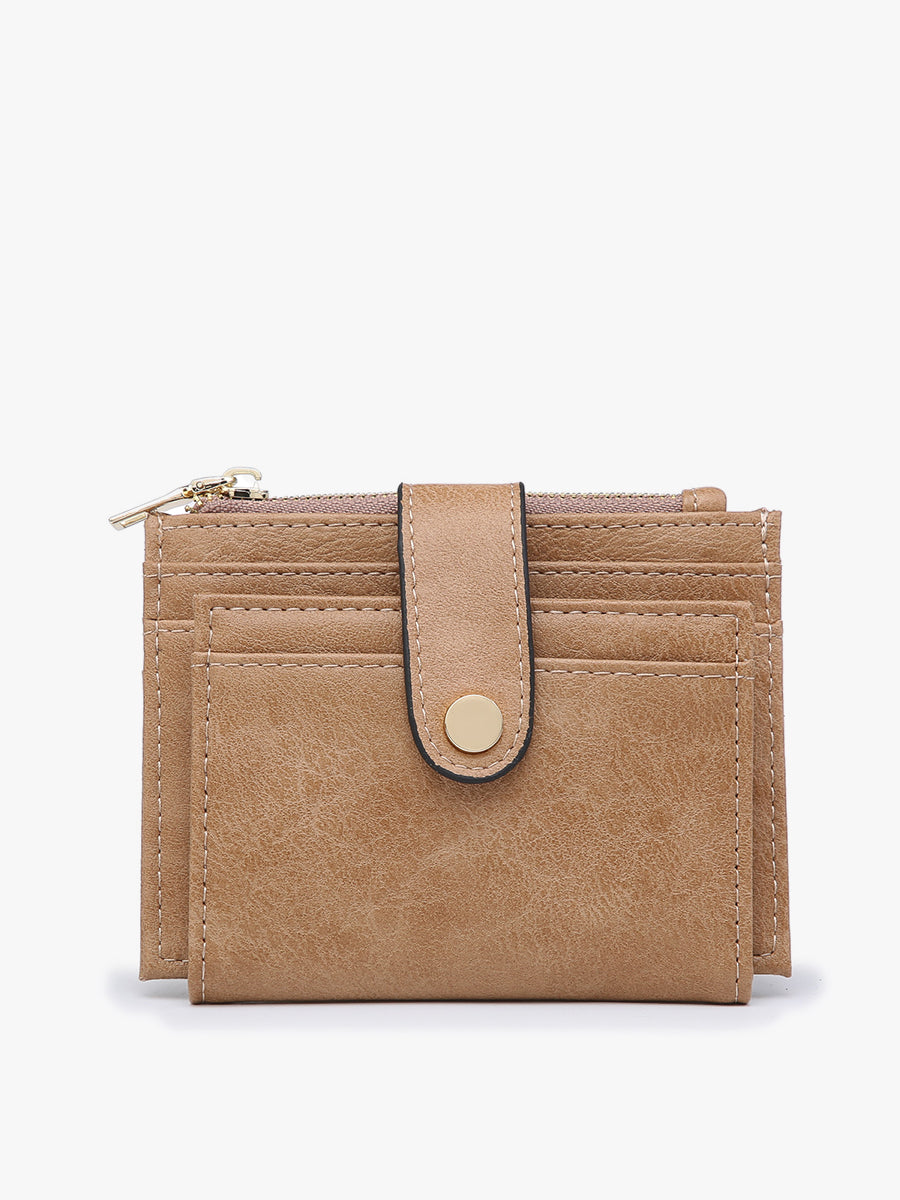 Jen & Co Wallet Sam - Mocha