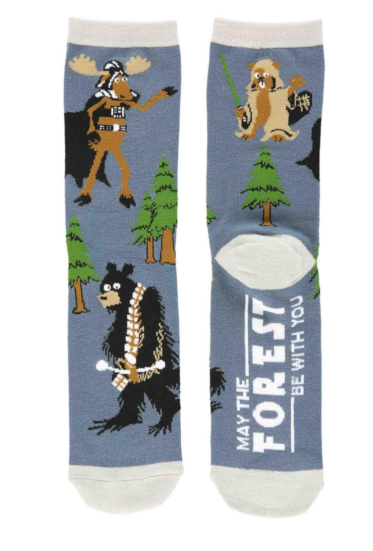 Forest Be With You Socks