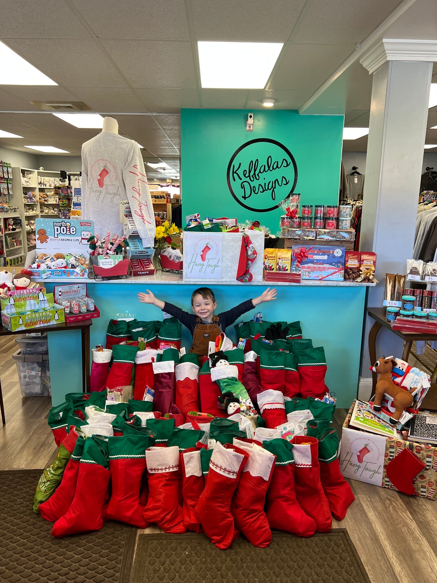Stocking Stuffed for Hang Tough