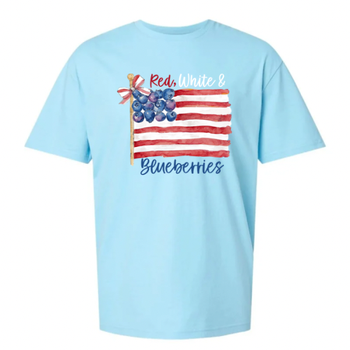 Red, White & Blueberries 2 Design