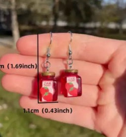 Strawberry Jam Earrings