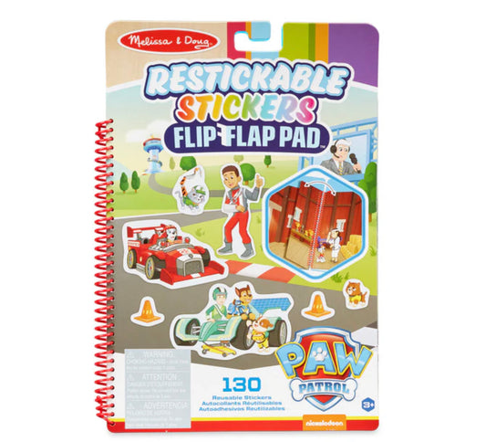PAW Patrol Restickable Flip-Flap Pad-Classic Missions