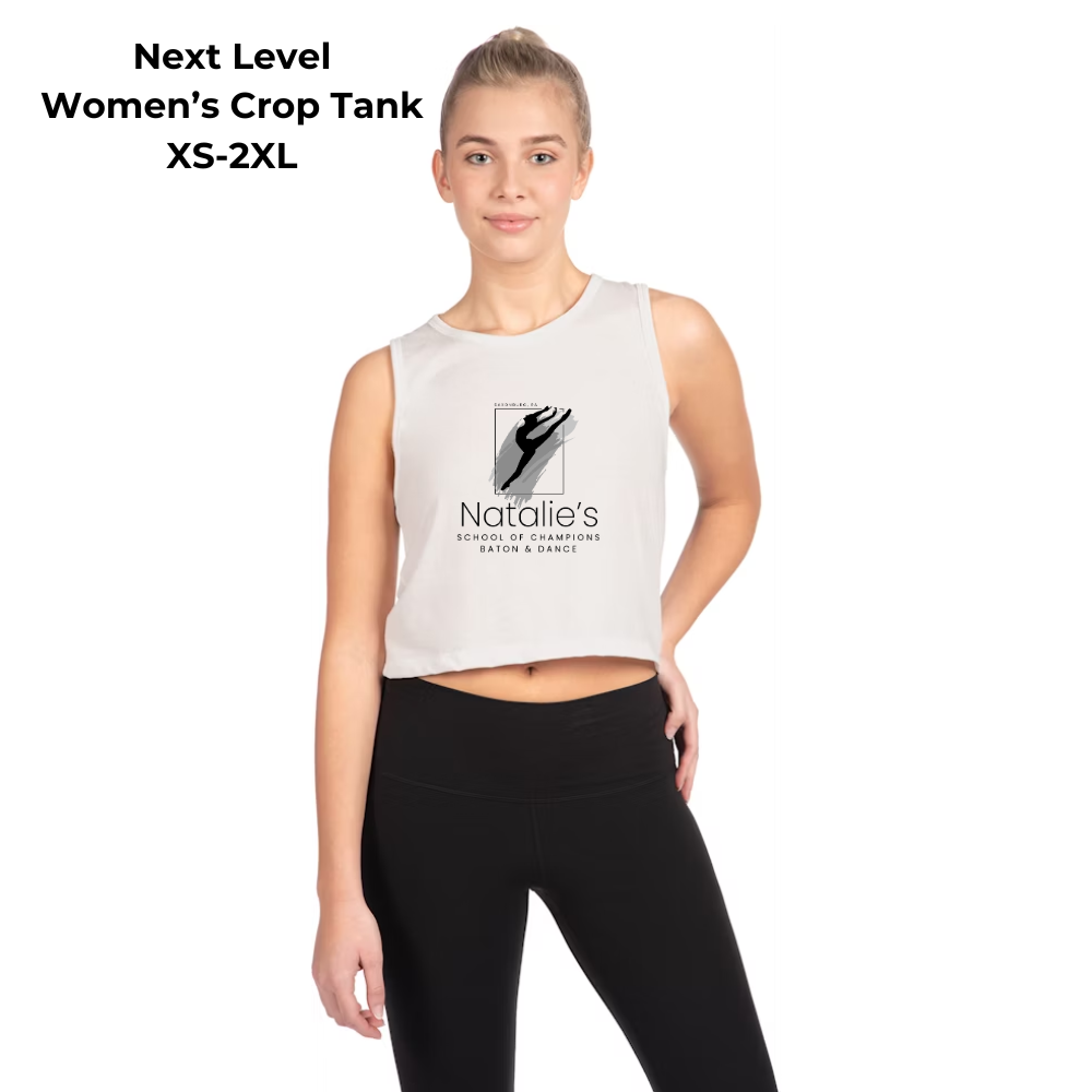 NSC - Grey & Black Logo Design - Tank Tops