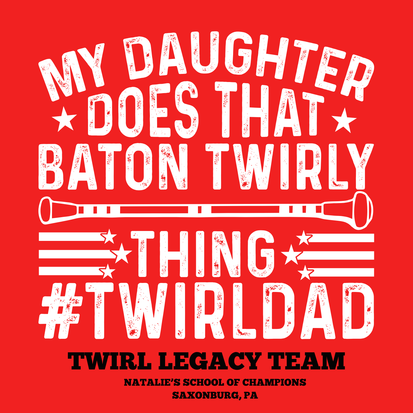#TwirlDad Design - Tops