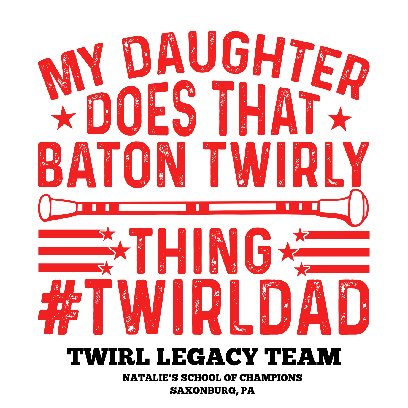 #TwirlDad Design - Tops