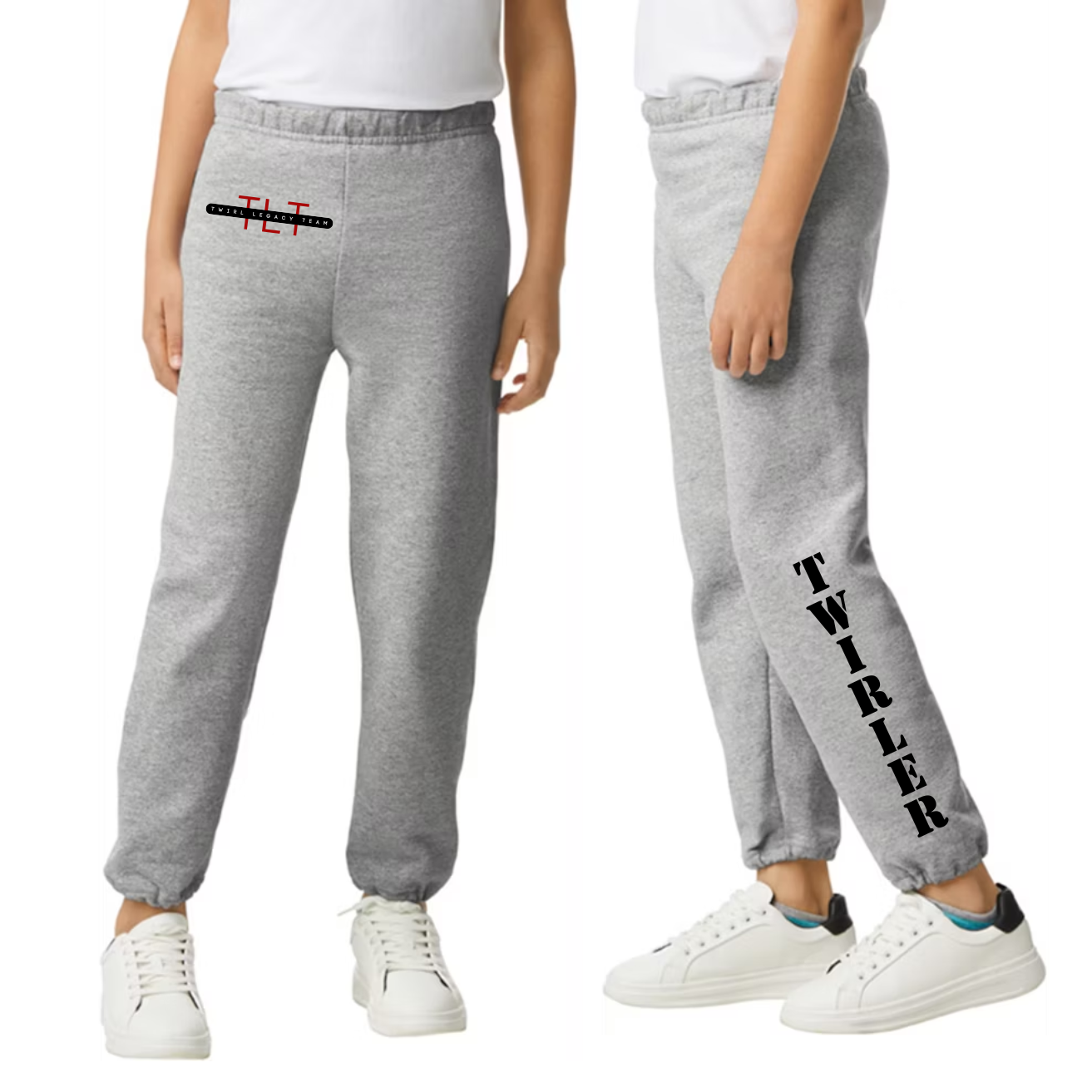 TLT Modern Logo - Side by Side Design Sweatpants