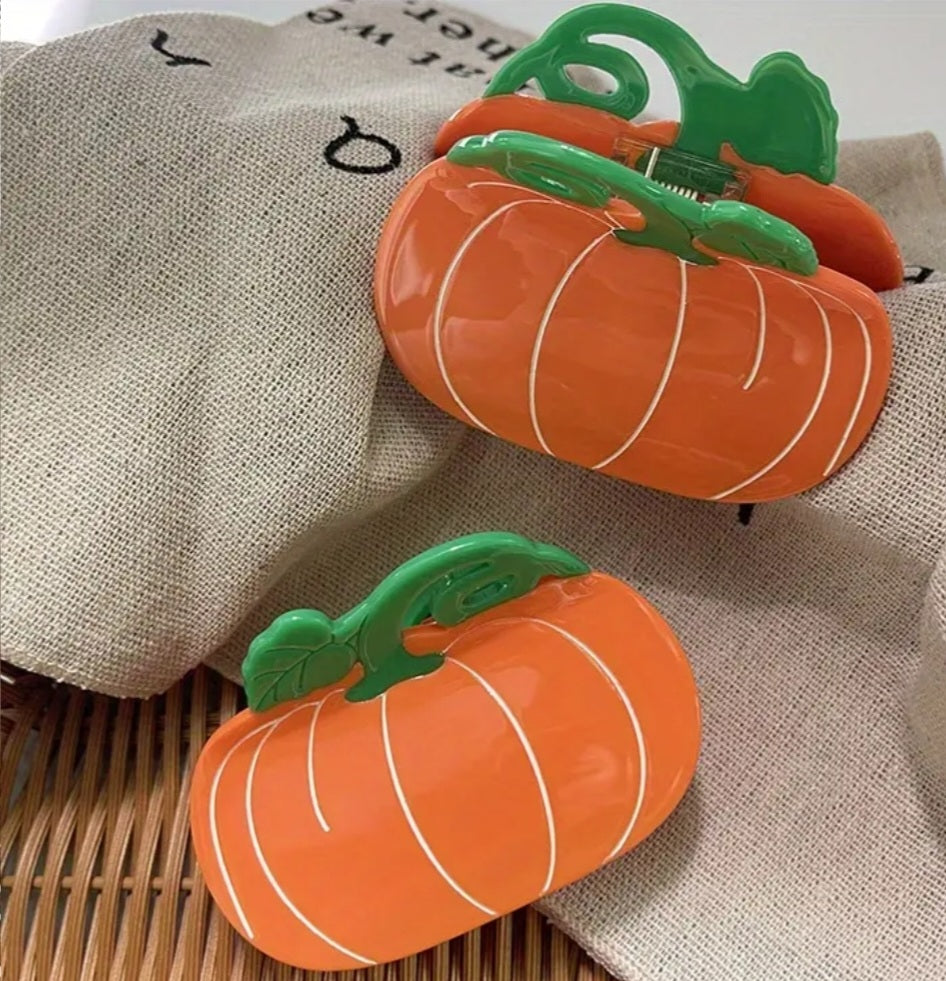 Pumpkin claw clip
