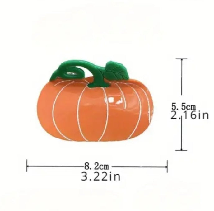 Pumpkin claw clip