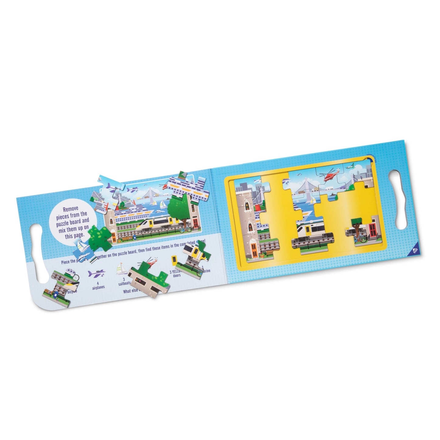 Take Along Magnetic Jigsaw Puzzles - Vehicles