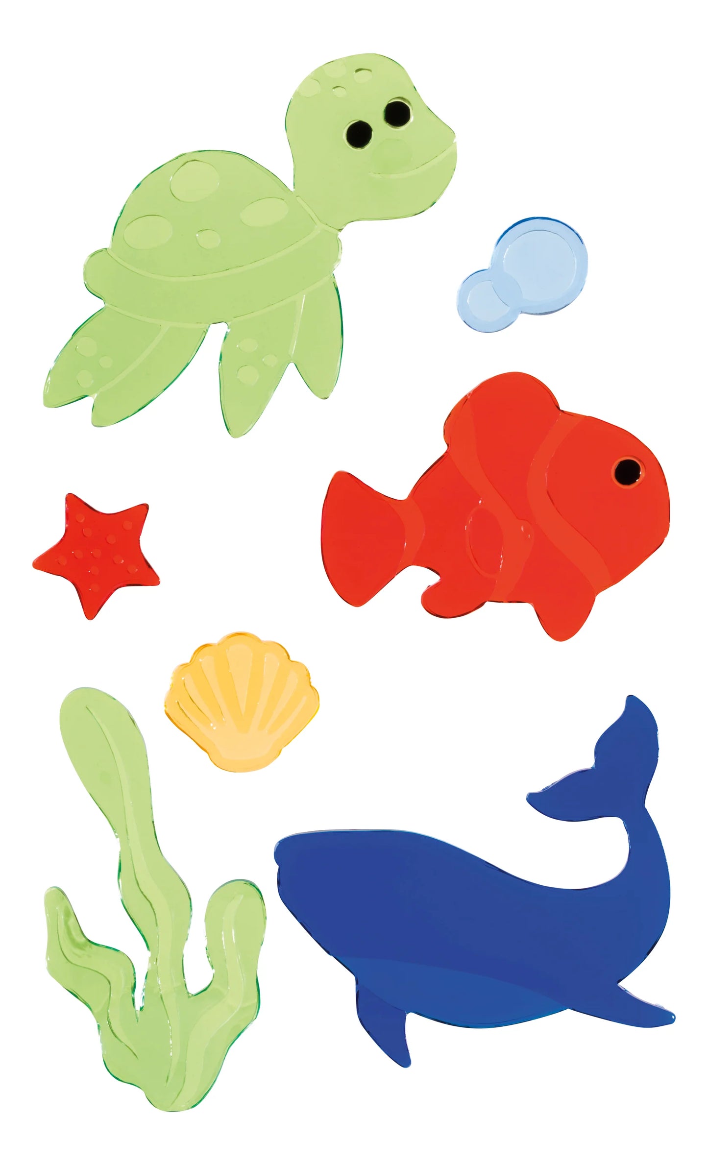 On the Way Games Window Clings Set