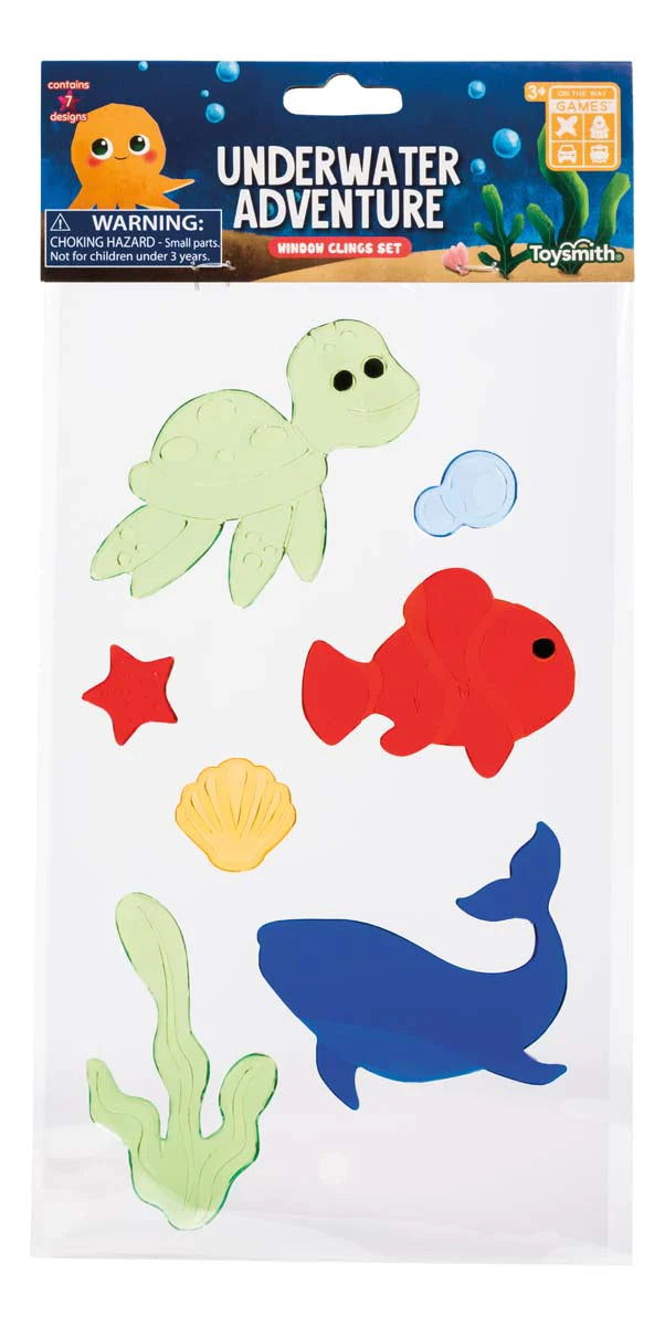 On the Way Games Window Clings Set