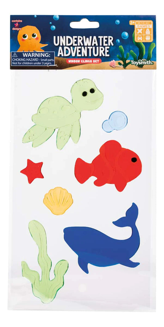 On the Way Games Window Clings Set