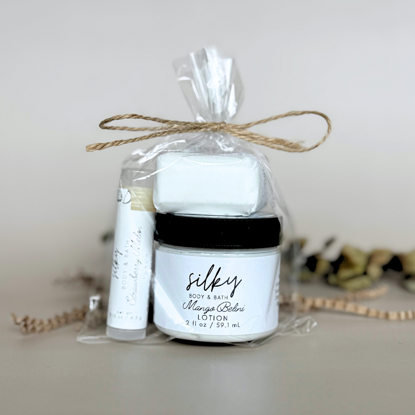Silky Mini Scrub/Lotion Gift Sets