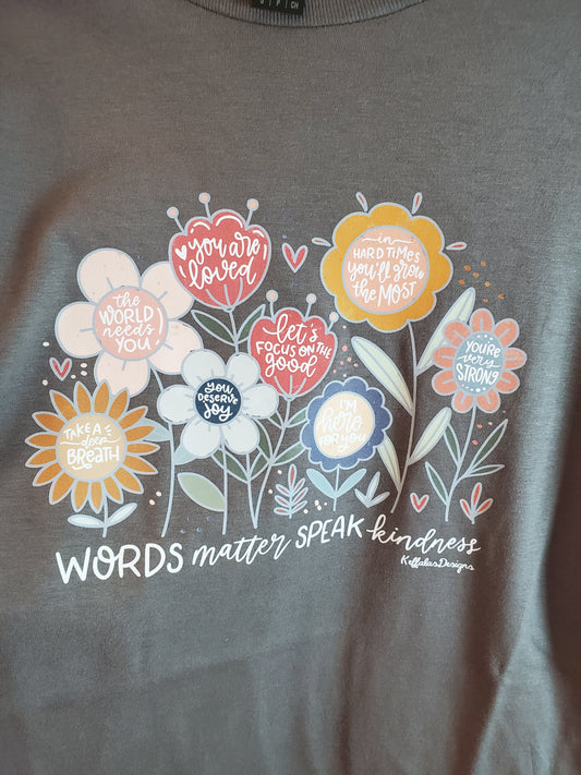 Ladies - Speak Kindness T-shirt