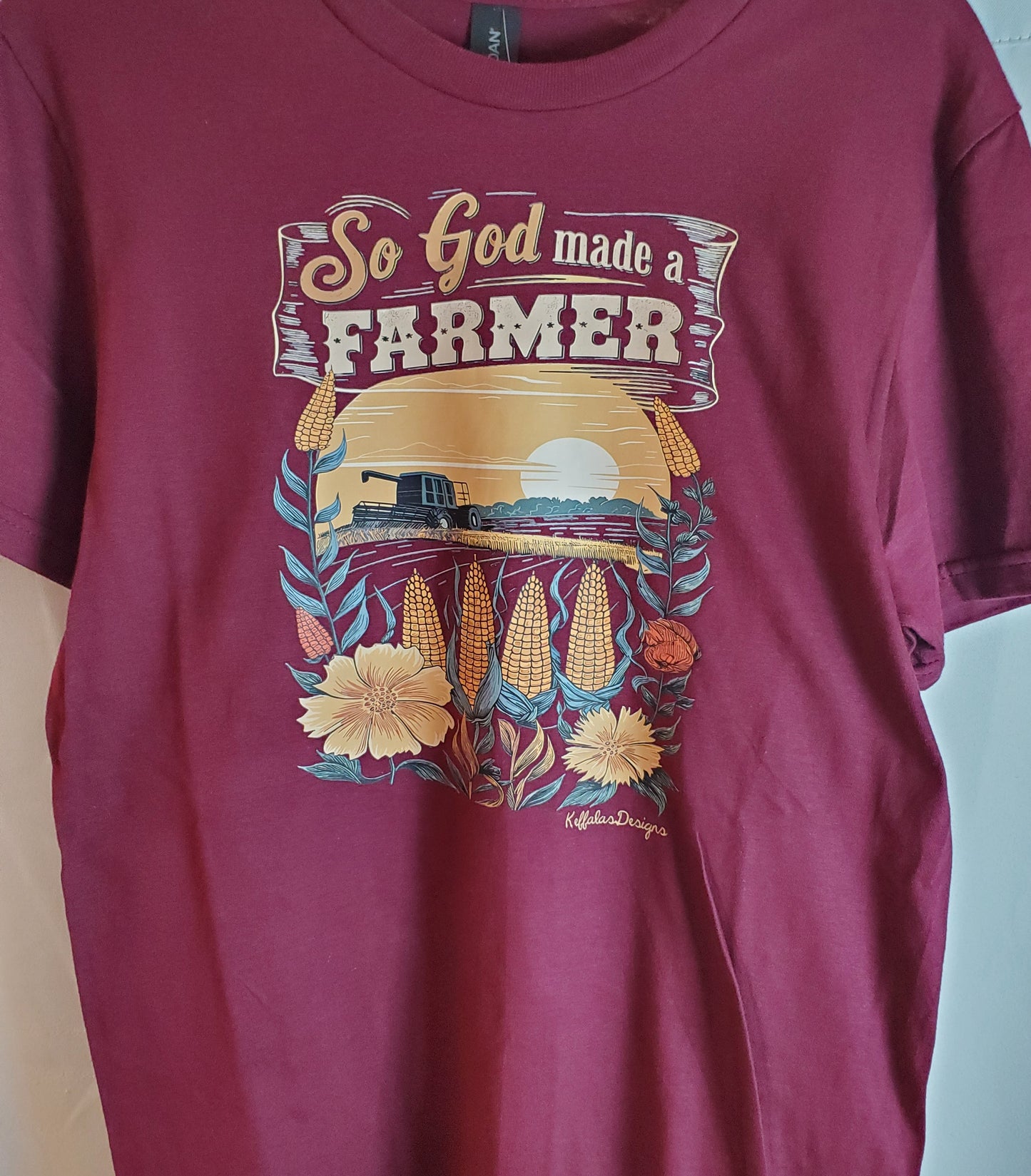So God Made a Farmer T-shirt