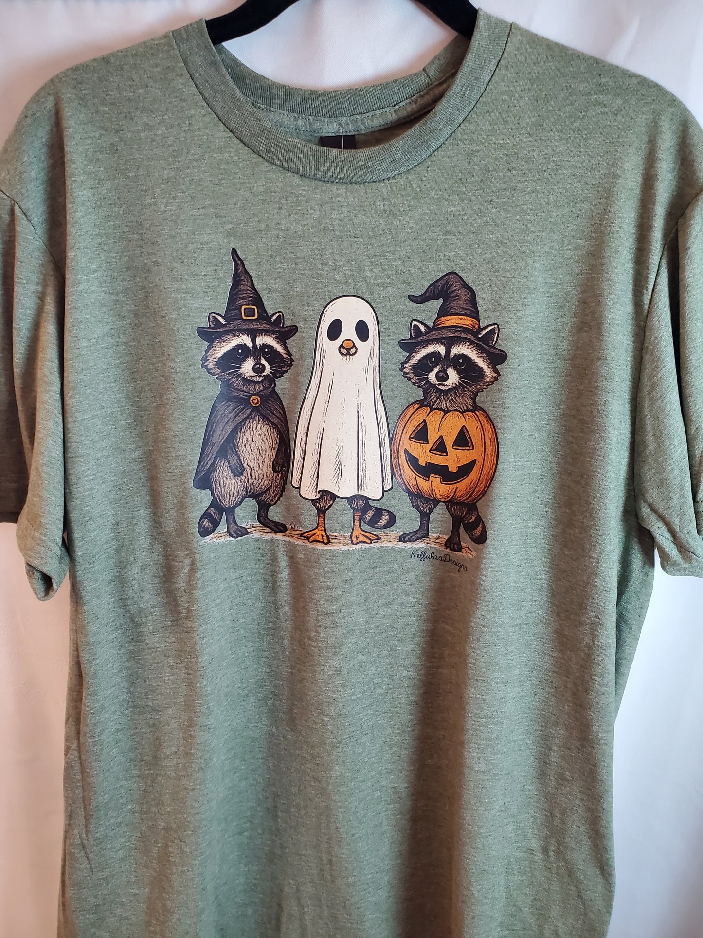 Boo Ghost Raccoon T-shirt