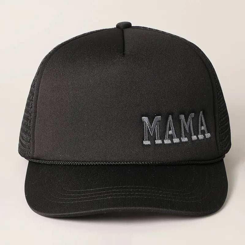 Embroidered Mama Basball Cap