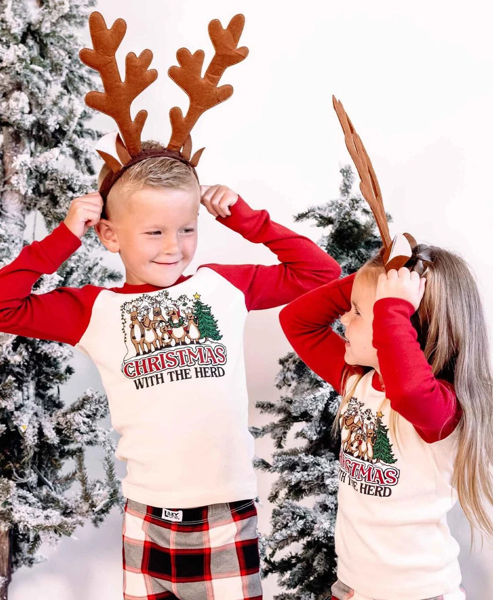 Lazy One - Reindeer Antlers Headband