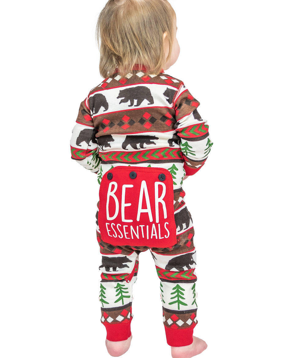 Bear Essentials Infant Onesie Flapjack