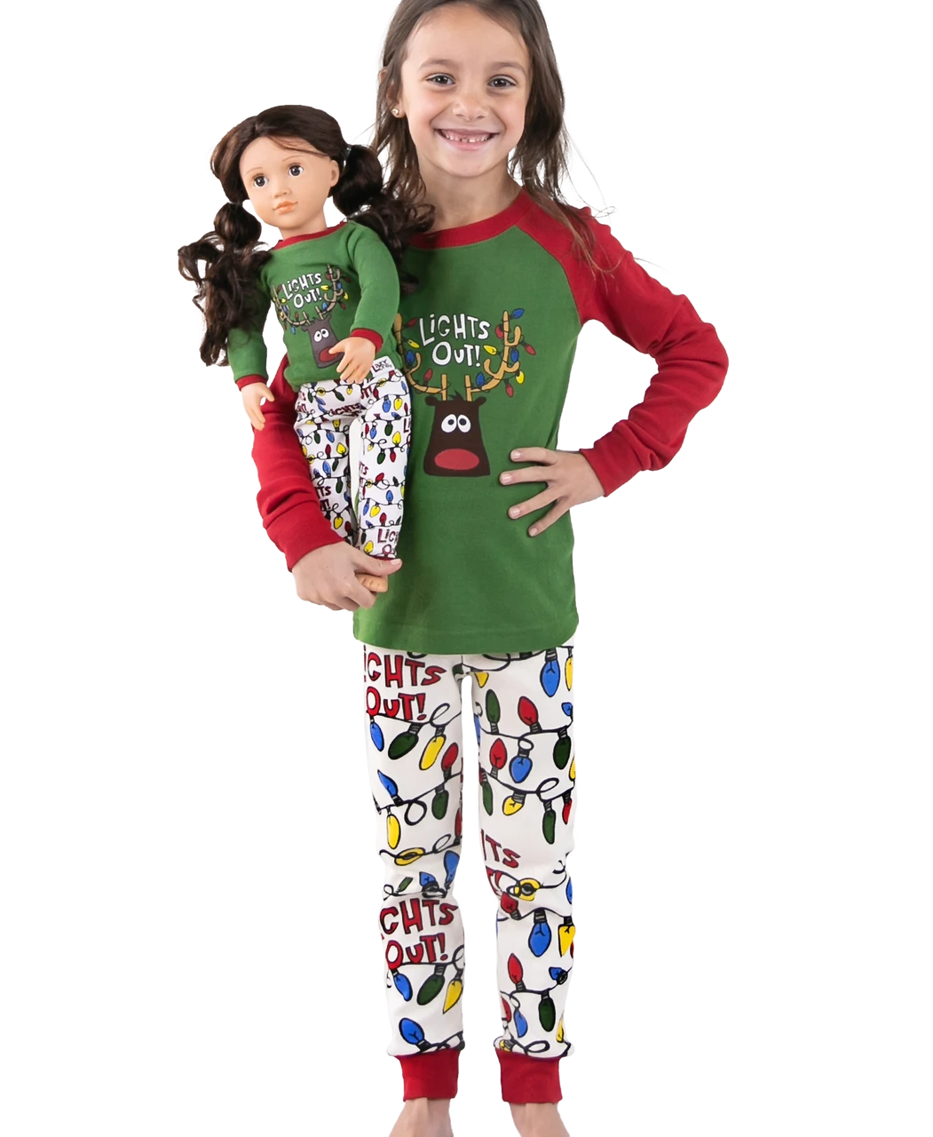 Lights Out Doll Pajama - Lazy One
