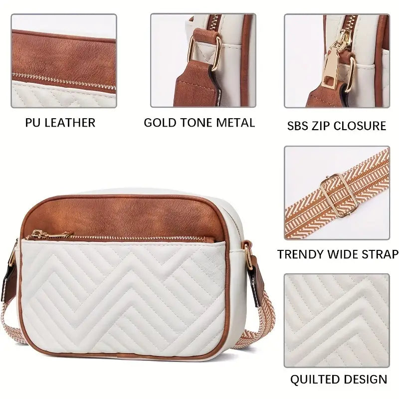 Quilted Crossbody Bag
