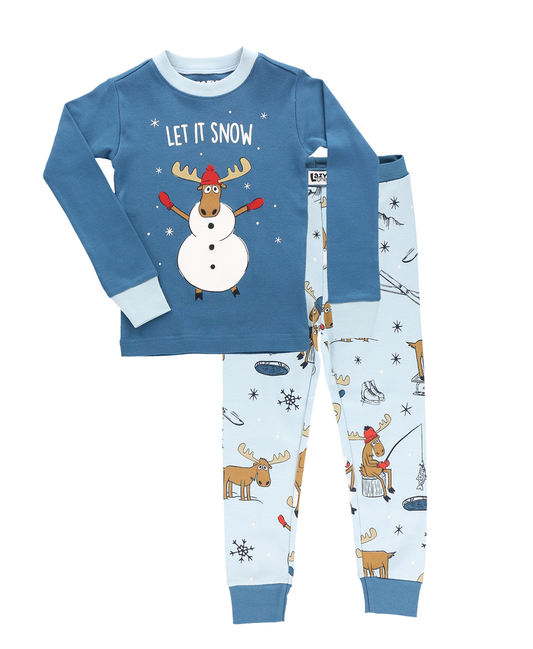 Let It Snow Kid PJ Set