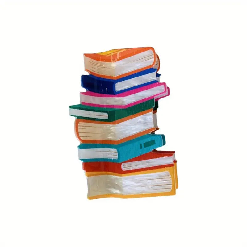 Book Hair Claw Clip