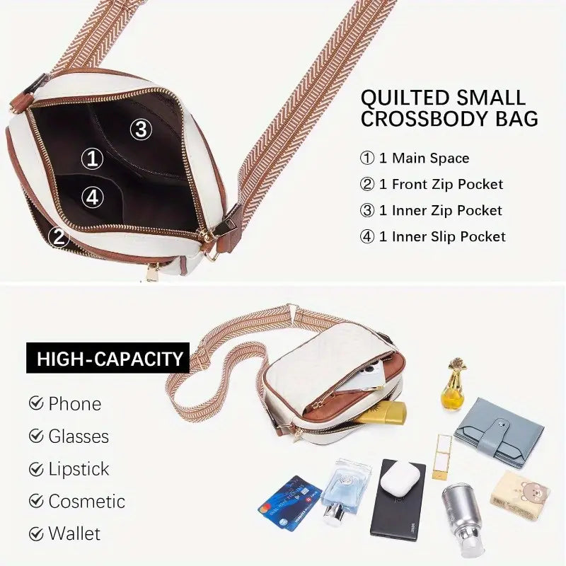 Quilted Crossbody Bag