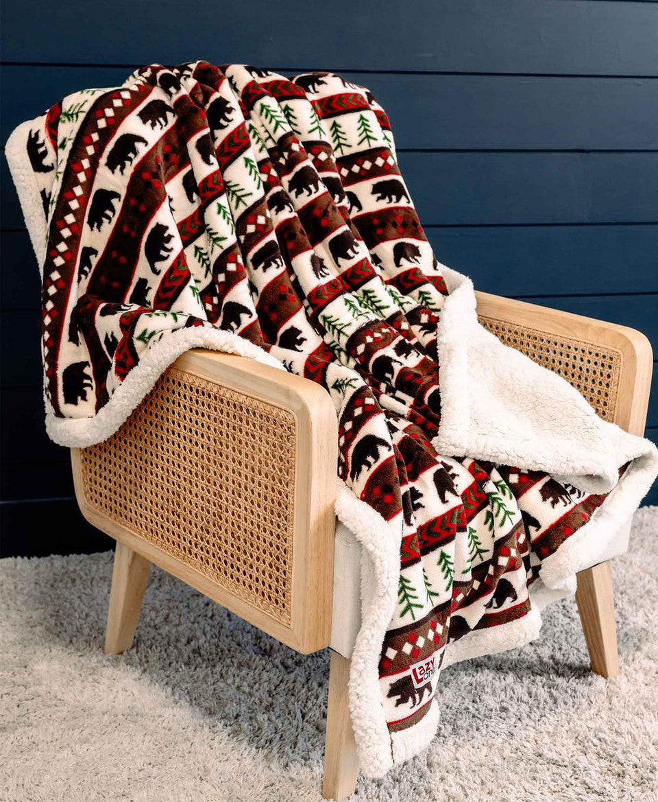 Bear Fair aisle Blanket