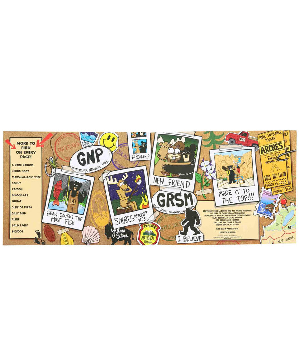 Bear and Moose National Park Find and Seek Children's Book