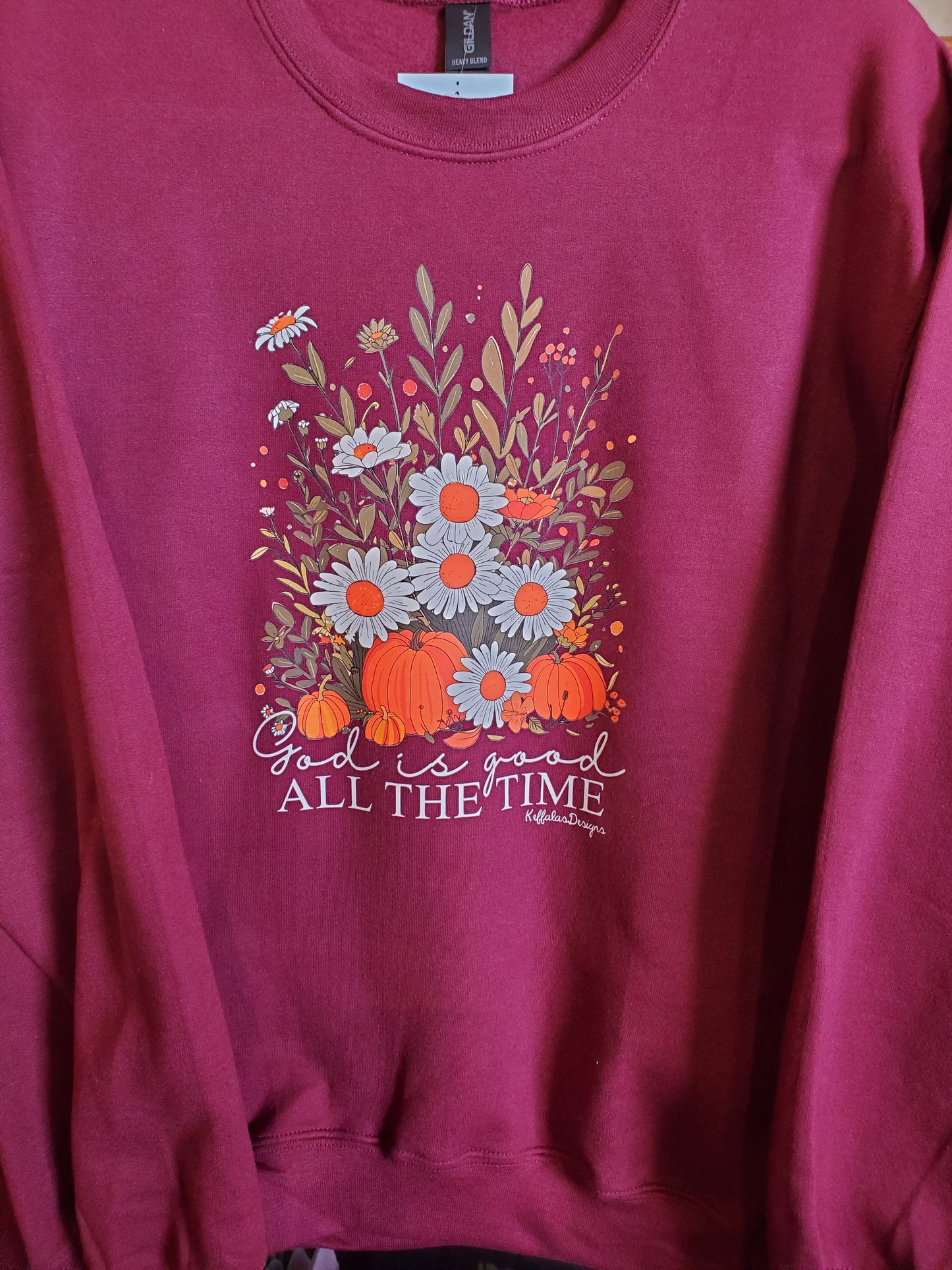 Pumpkins God Is Good - Crew Sweatshirt