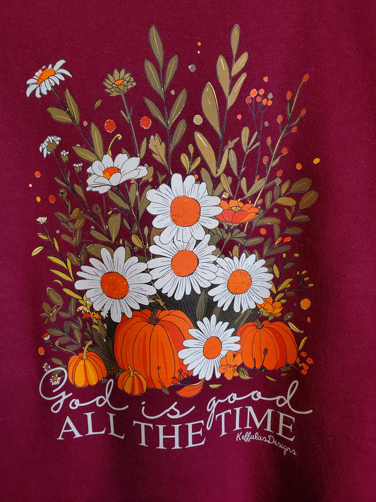 Pumpkins God Is Good - Crew Sweatshirt