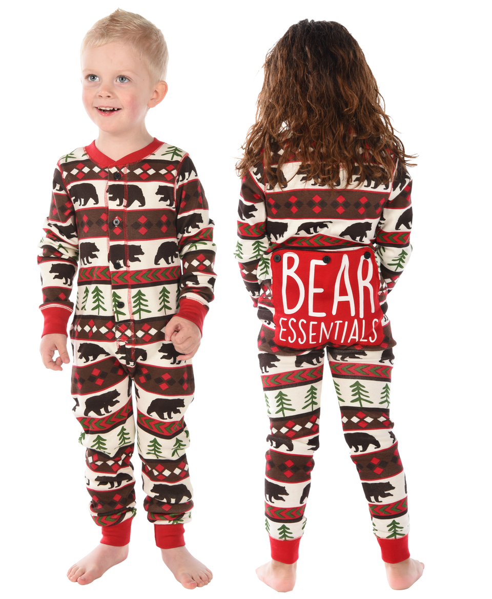 Bear Essentials Kid Onesie Flapjack